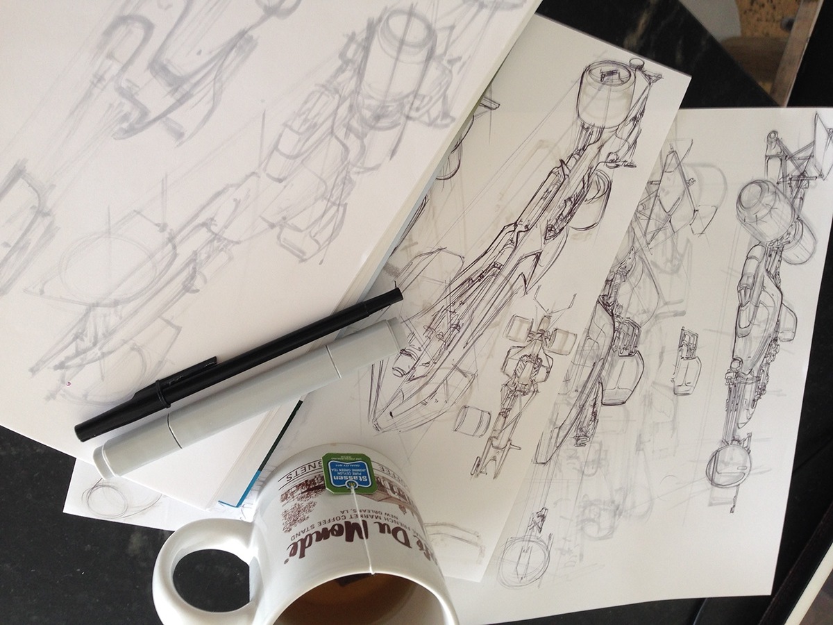 Hand drawn，industrial design，mark，carbon，