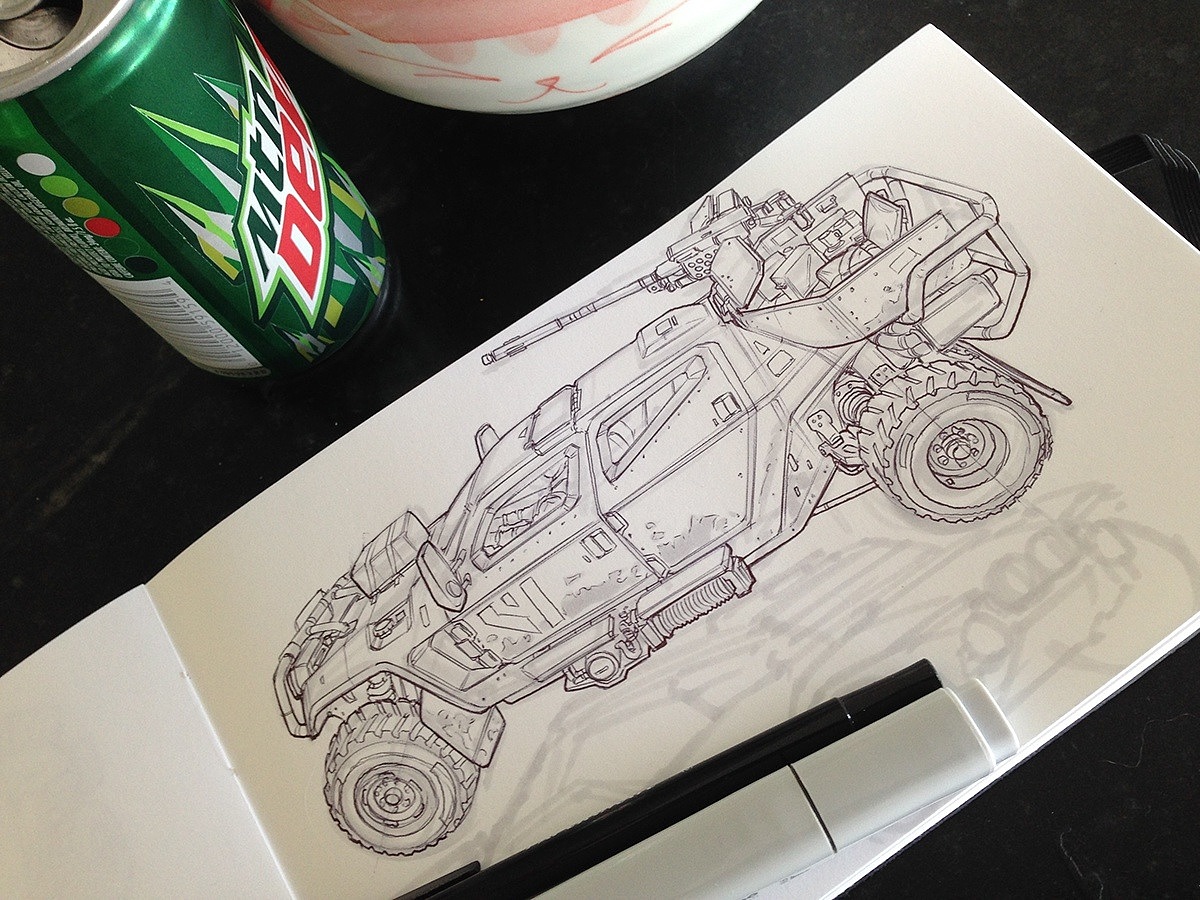 Hand drawn，industrial design，mark，carbon，