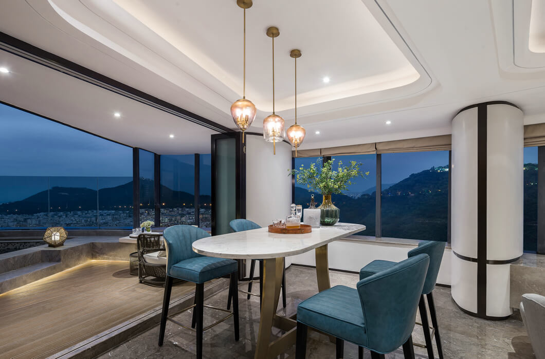 comfortable，luxurious，Relaxation and entertainment，ocean，enjoy，villa，