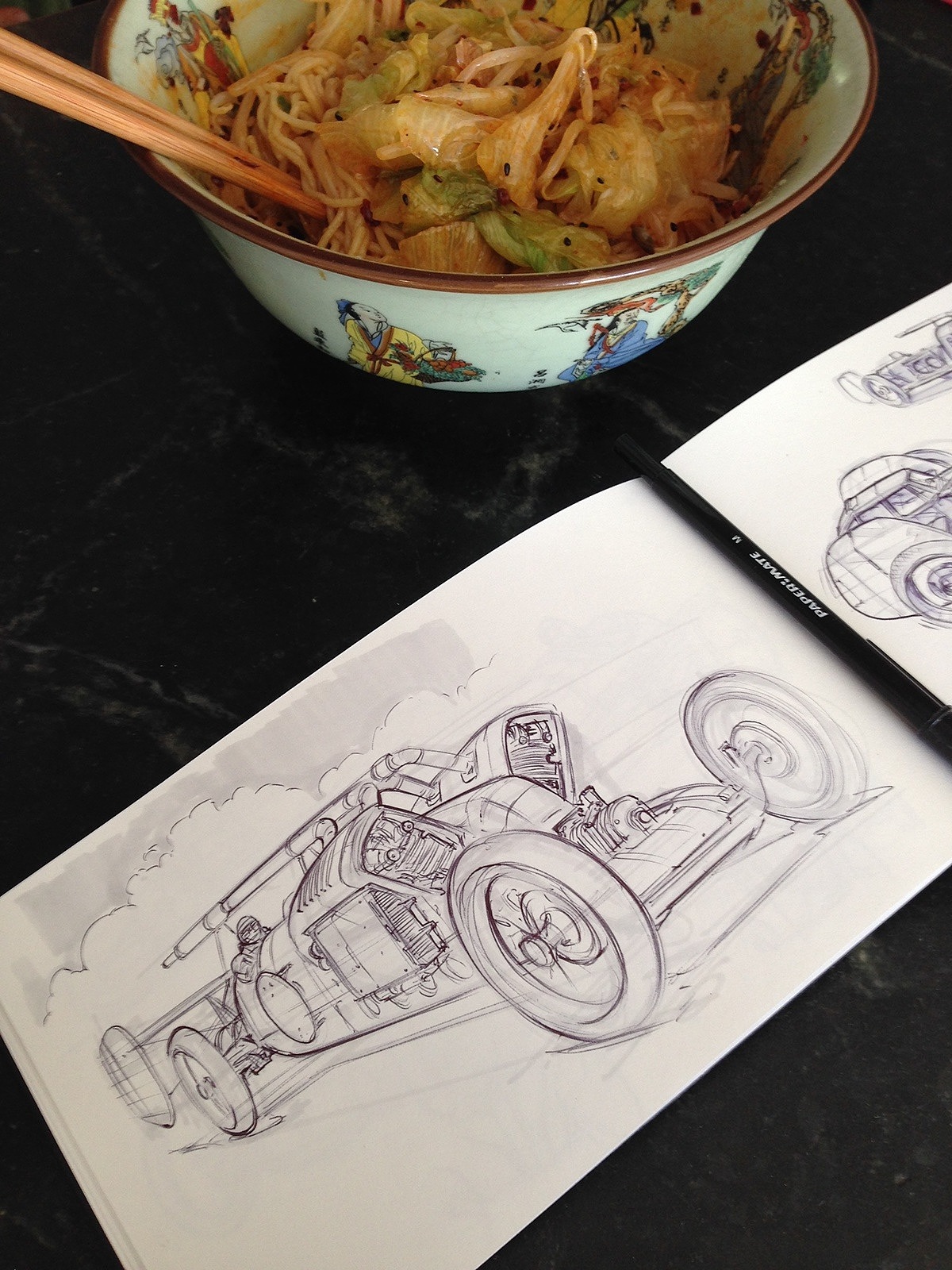 Hand drawn，industrial design，mark，carbon，