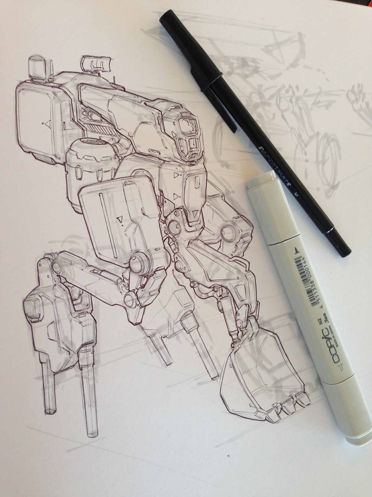 Hand drawn，industrial design，mark，carbon，