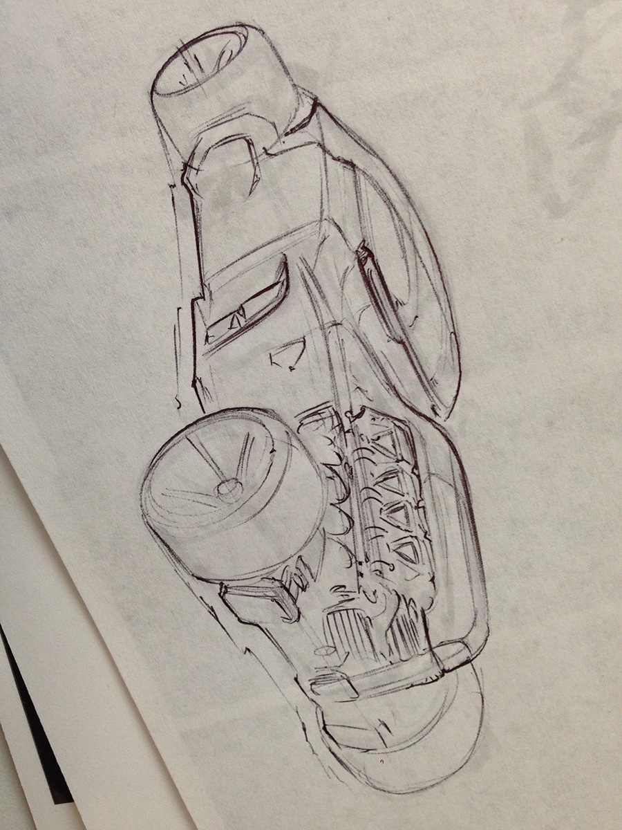 Hand drawn，industrial design，mark，carbon，