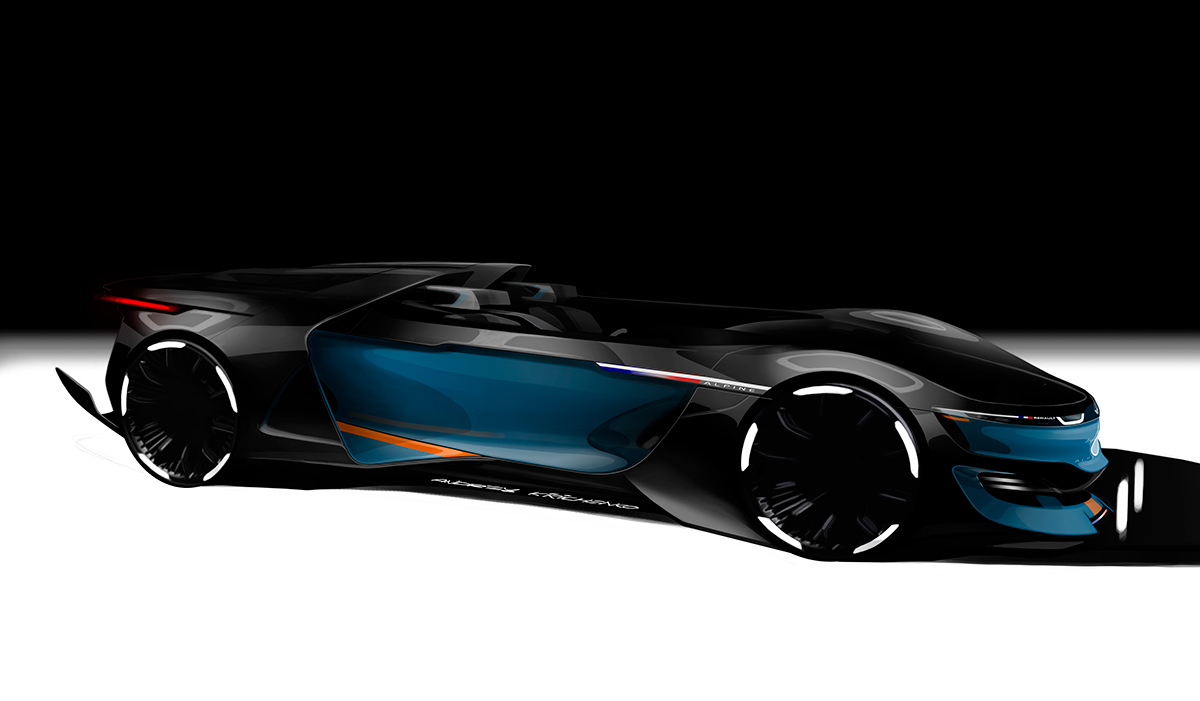 industrial design，concept，Sports car，