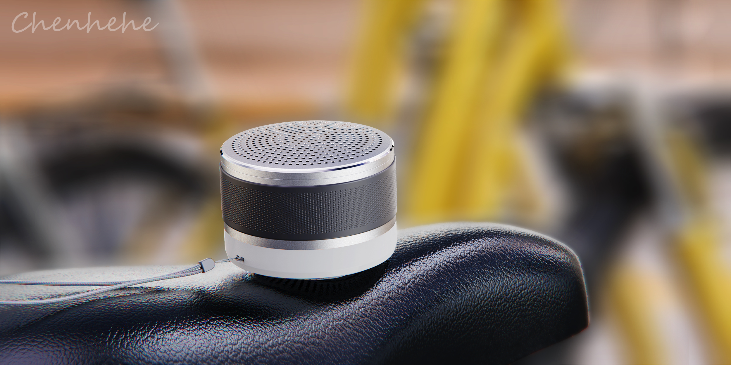 Bluetooth Speaker ，Product rendering，