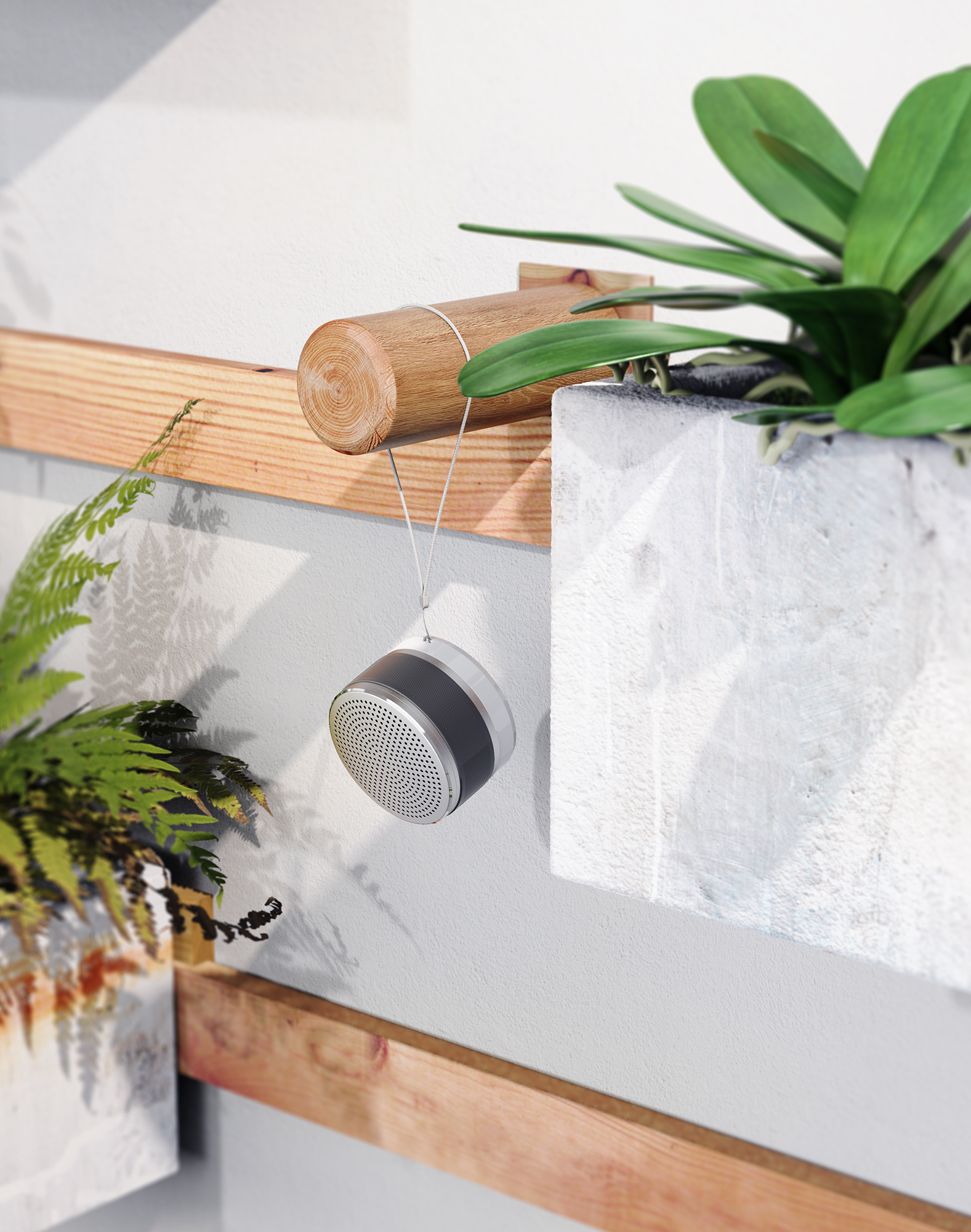 Bluetooth Speaker ，Product rendering，