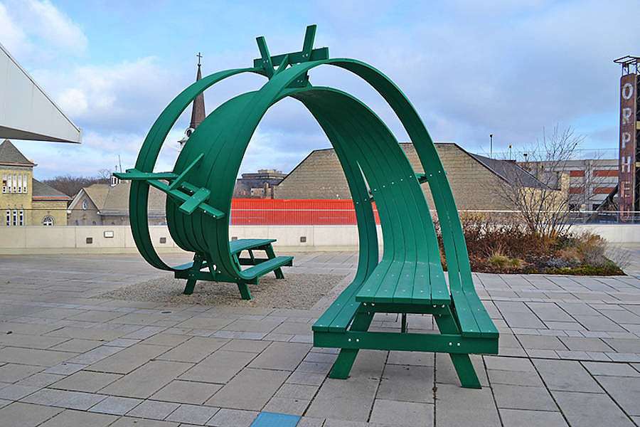Sculpture，public，various，