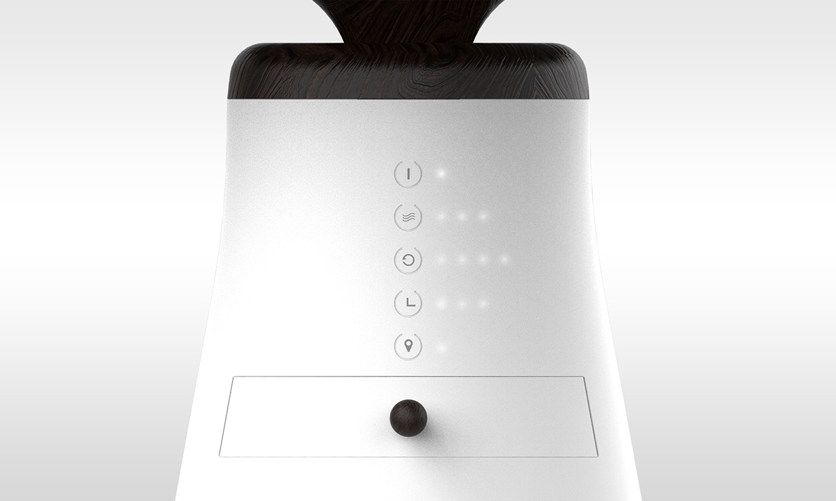 conceptual design，Household Electric Appliances，air cleaner，DB Air purifier，