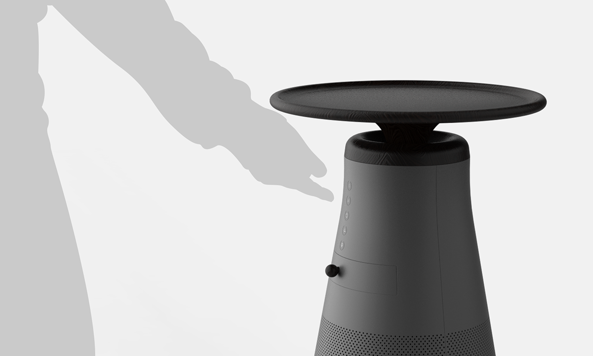 conceptual design，Household Electric Appliances，air cleaner，DB Air purifier，