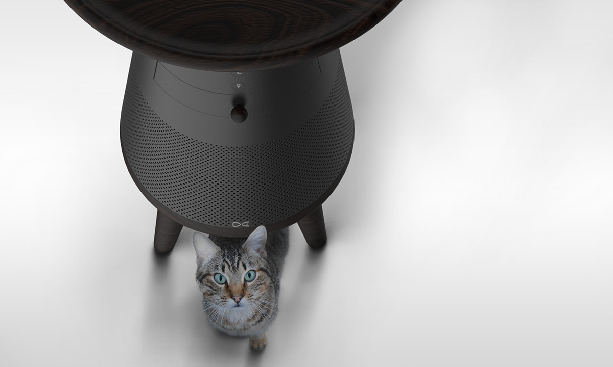 conceptual design，Household Electric Appliances，air cleaner，DB Air purifier，