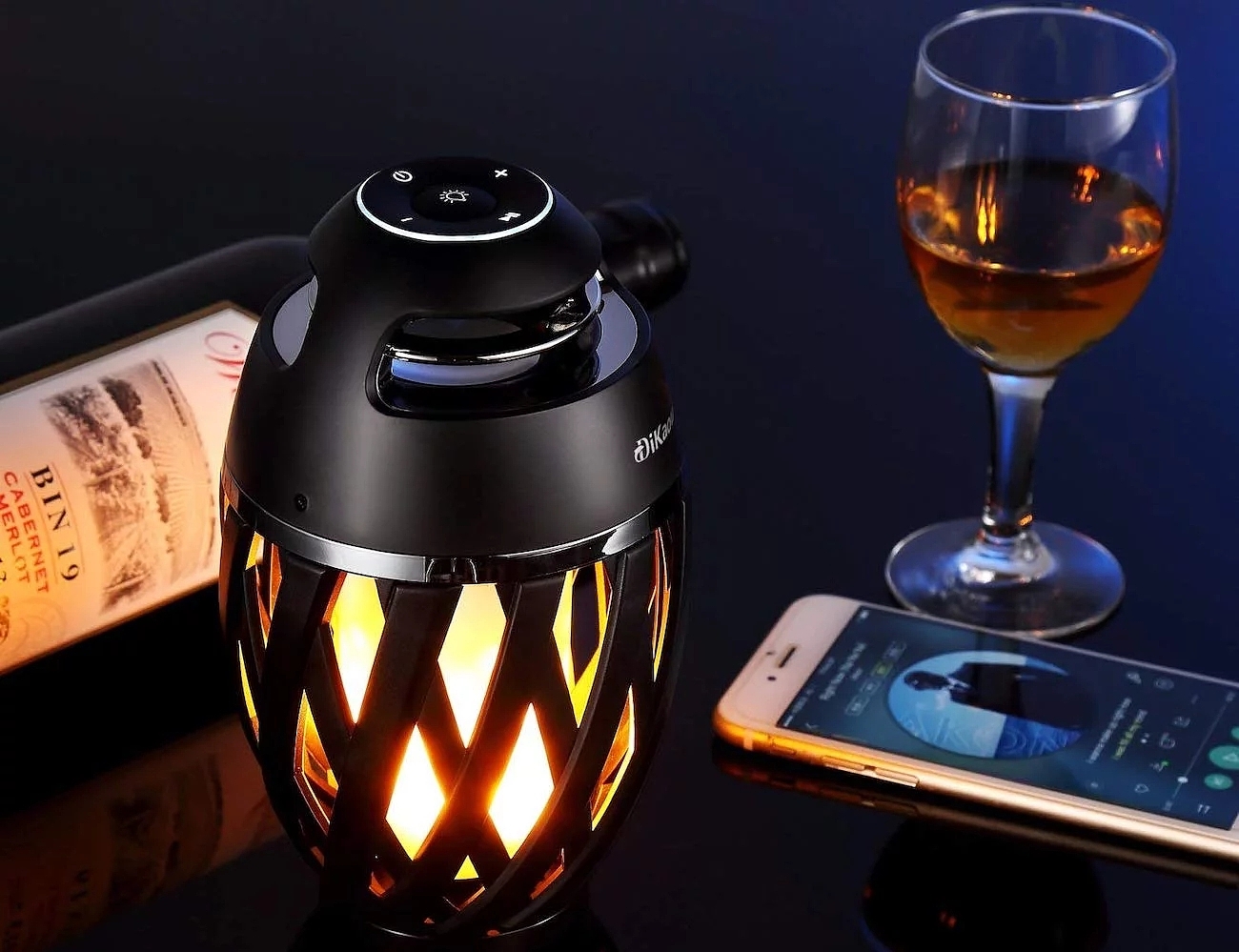 Digital，LED desk lamp，speaker，Bluetooth，