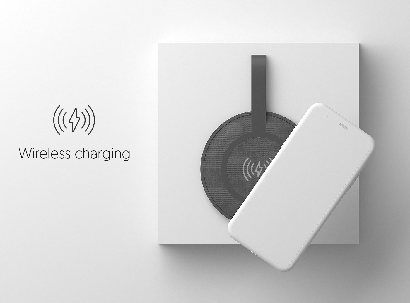 Logipad，portable source，white，