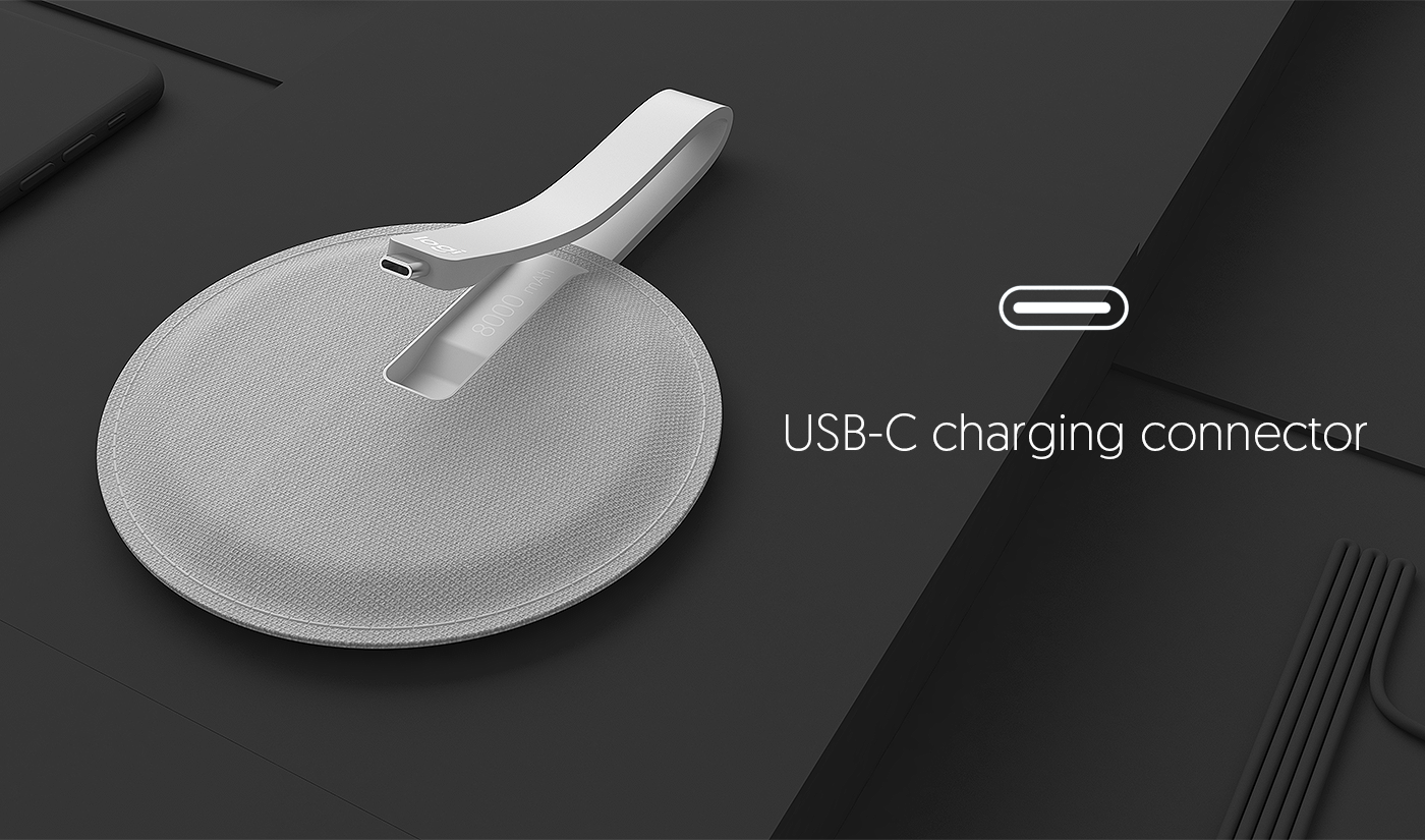 Logipad，portable source，white，