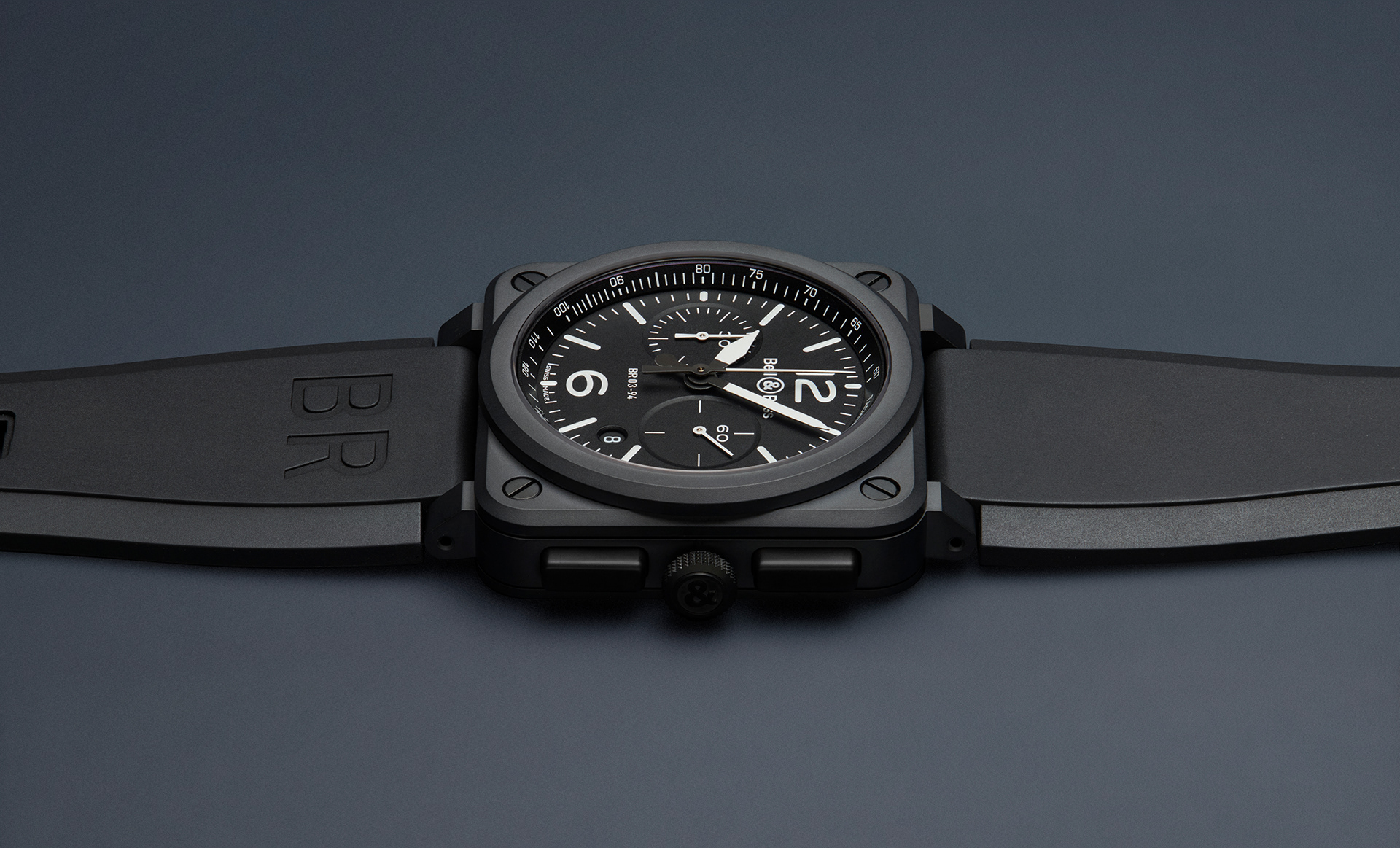 black，bell&ross，Wrist watch，