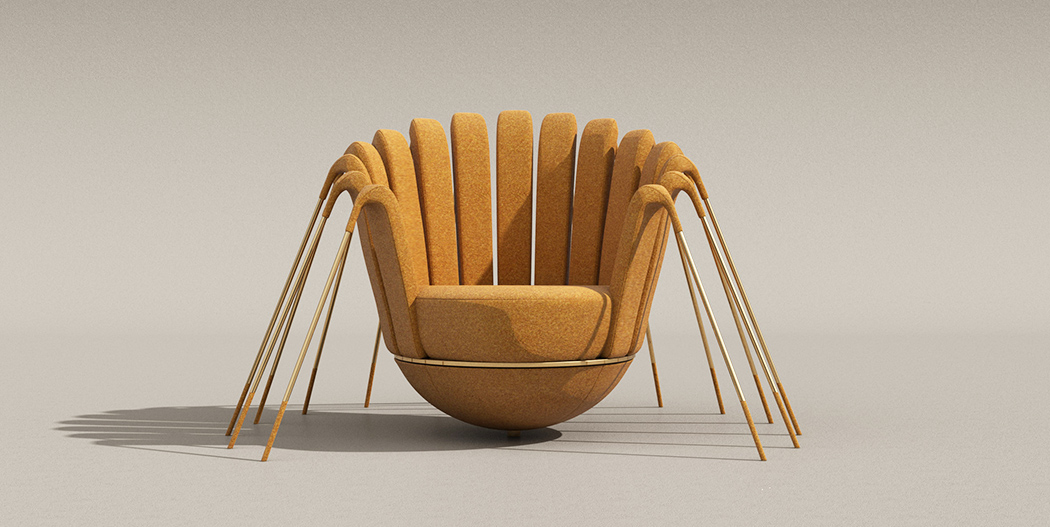 chair，sofa，spider，