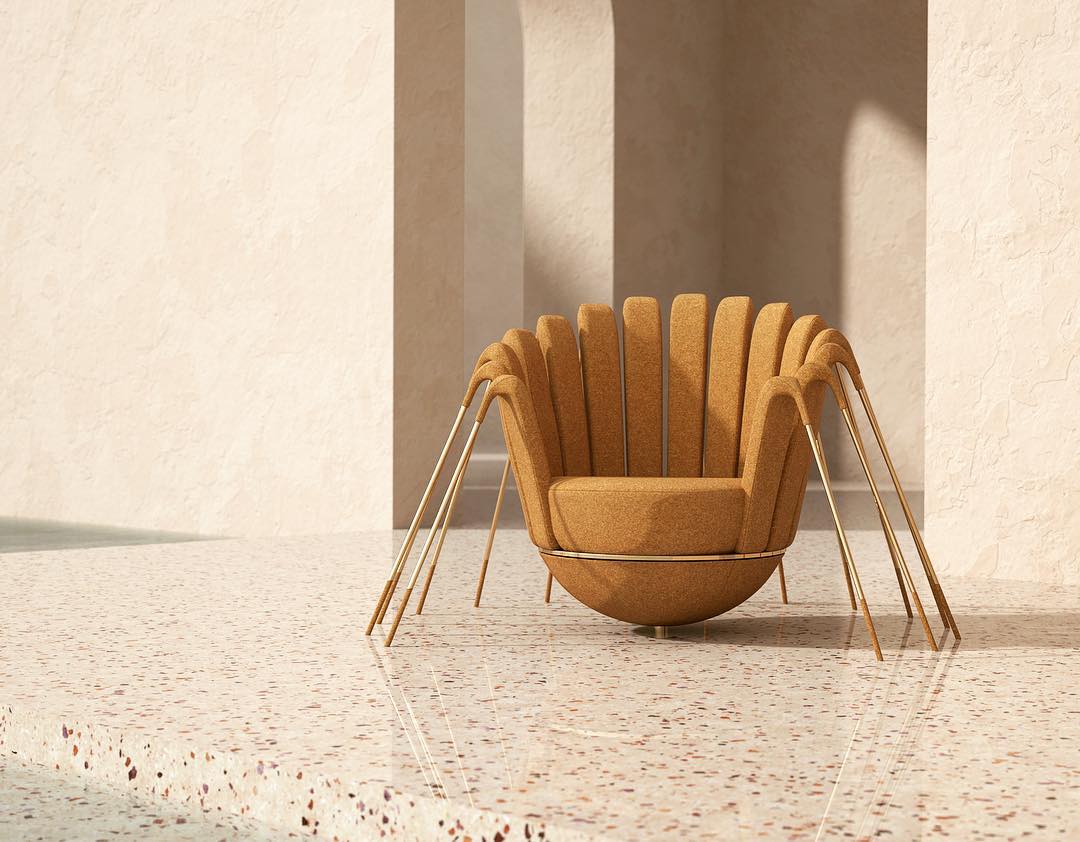 chair，sofa，spider，