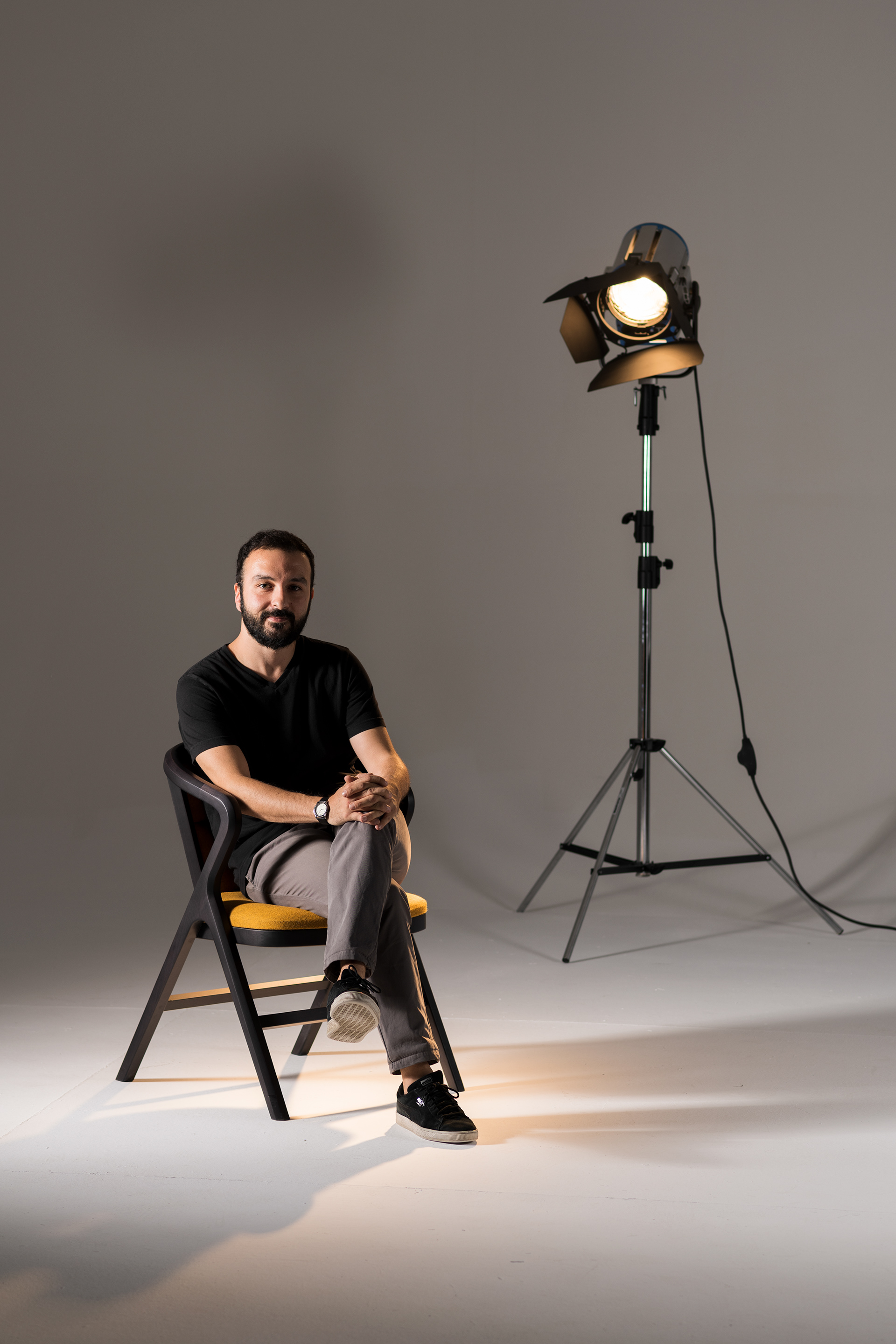 black，chair，Cali Chair，