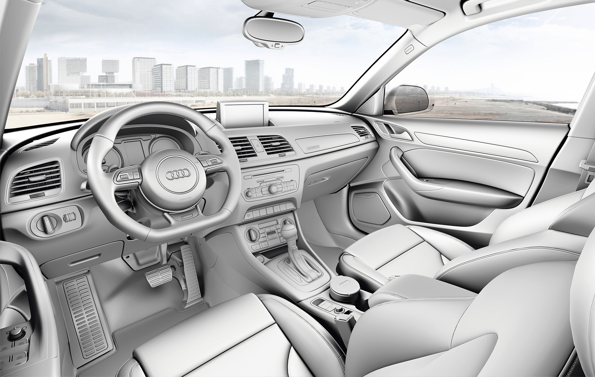 blue，Automobile design，Audi RSQ3，