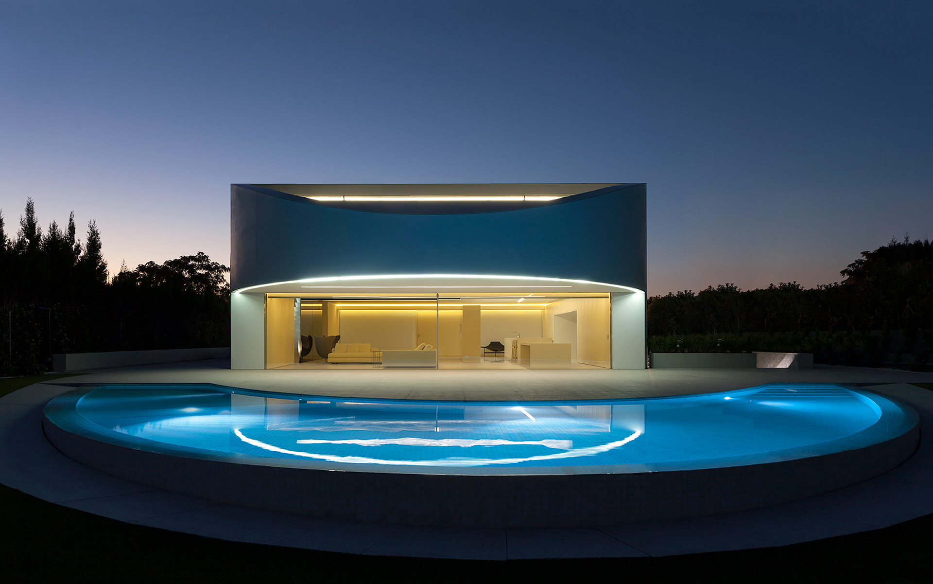 Minimalist，Architectural design，Balint house，