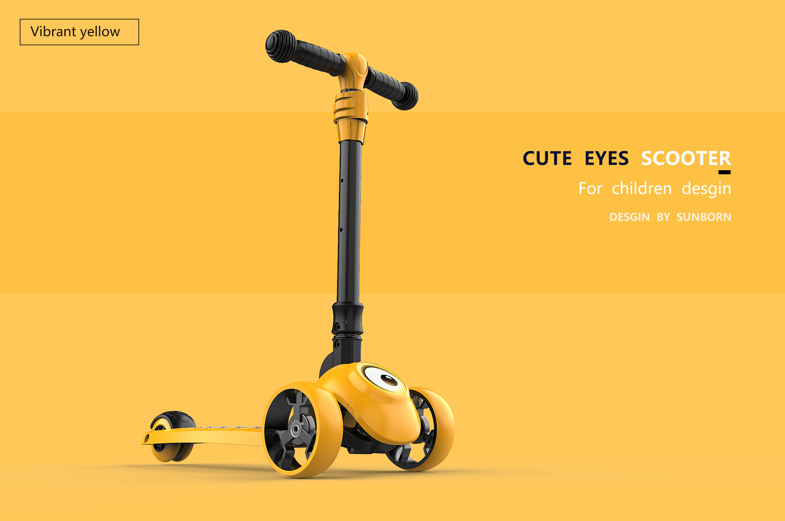 Scooter，Children's scooters，Sprout，Toy design，vehicle，industrial design，