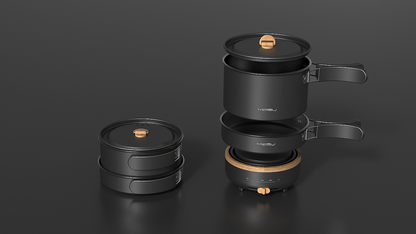 Travel suit electric hotpot，