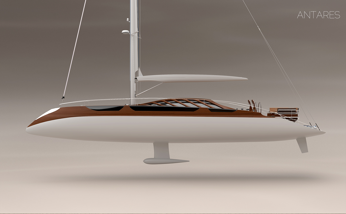 yacht，Sailboat，Antares，sea，outdoor，Igor Jankovic，