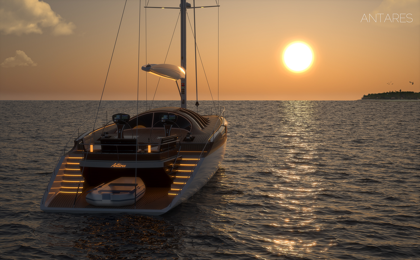 yacht，Sailboat，Antares，sea，outdoor，Igor Jankovic，