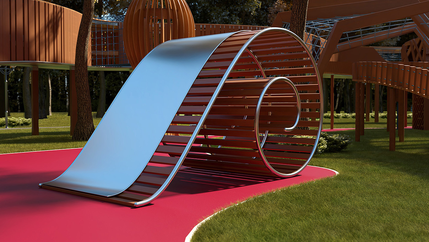 wooden ，entertainment，park，Igor Jankovic，