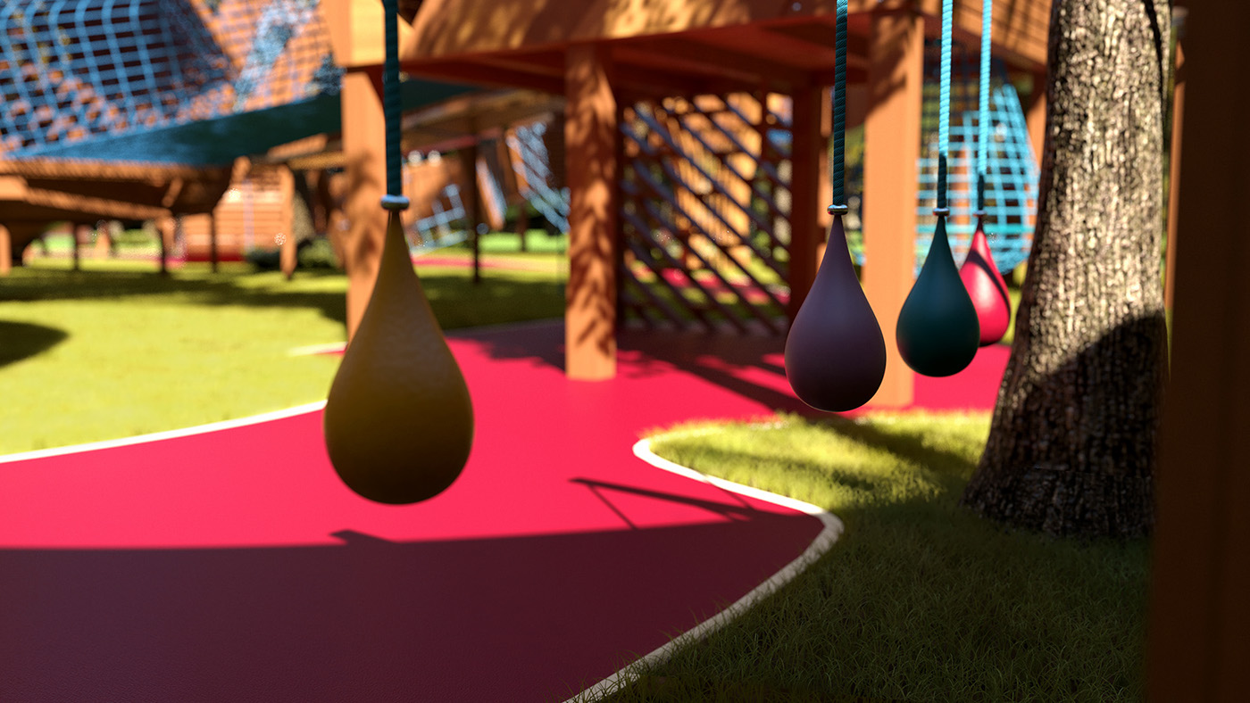 wooden ，entertainment，park，Igor Jankovic，