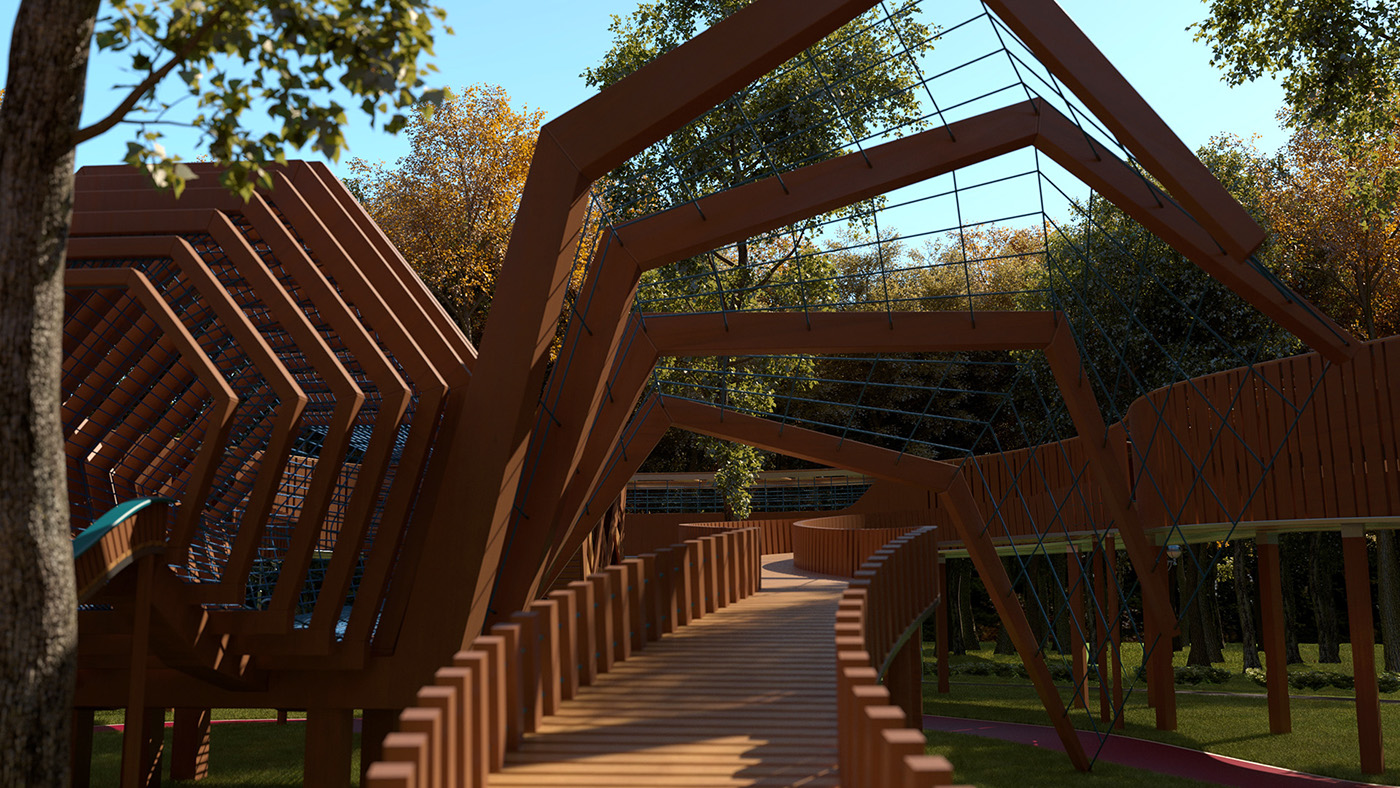 wooden ，entertainment，park，Igor Jankovic，