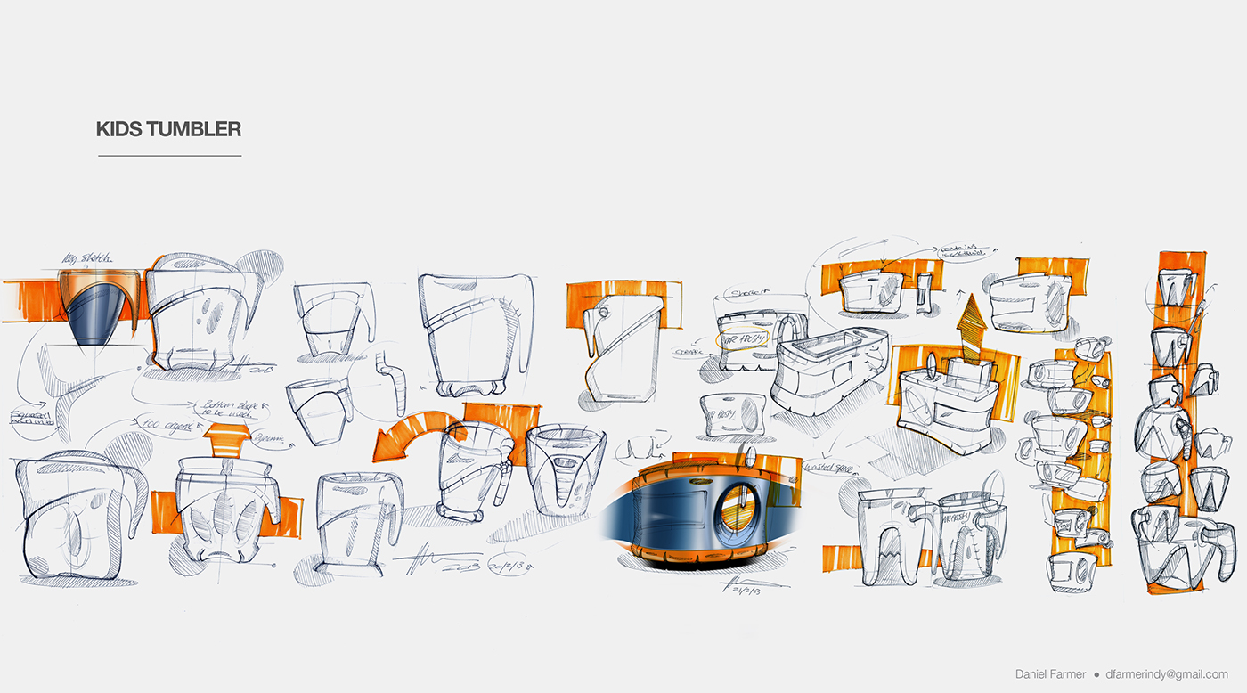 draft，Hand drawn，sketchbook，Daniel Farmer，