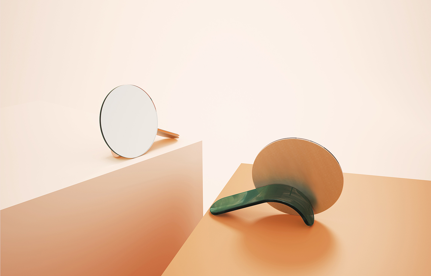 luxury，Dressing mirror，Retro，