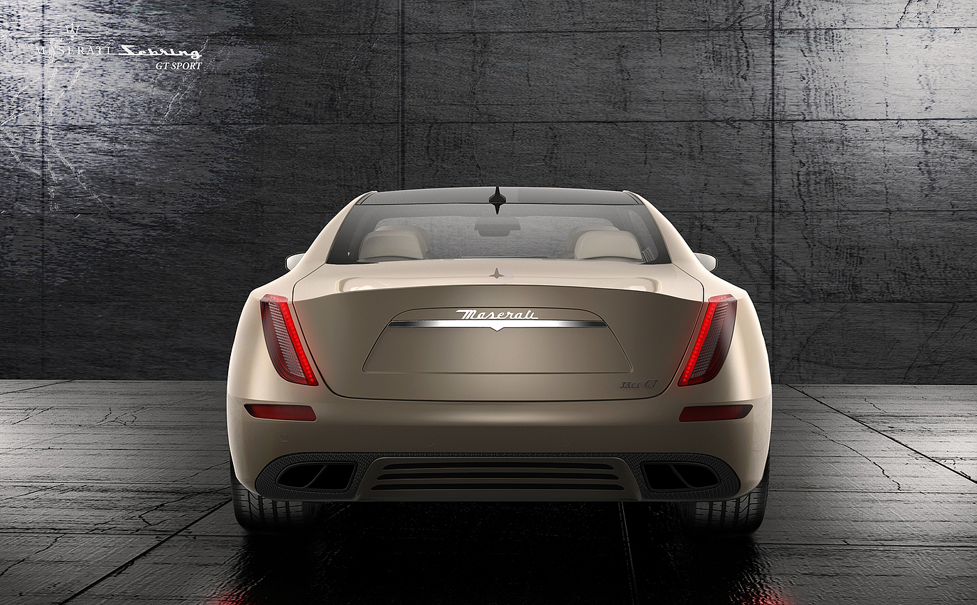 金色，汽车设计，Maserati Sebring，