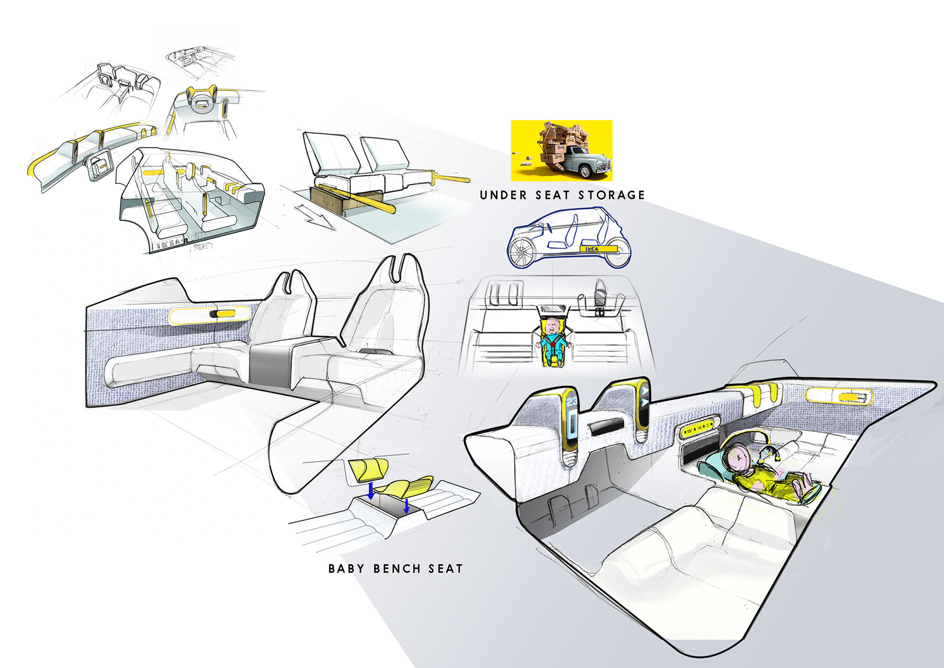 blue，Automobile design，IKEA，