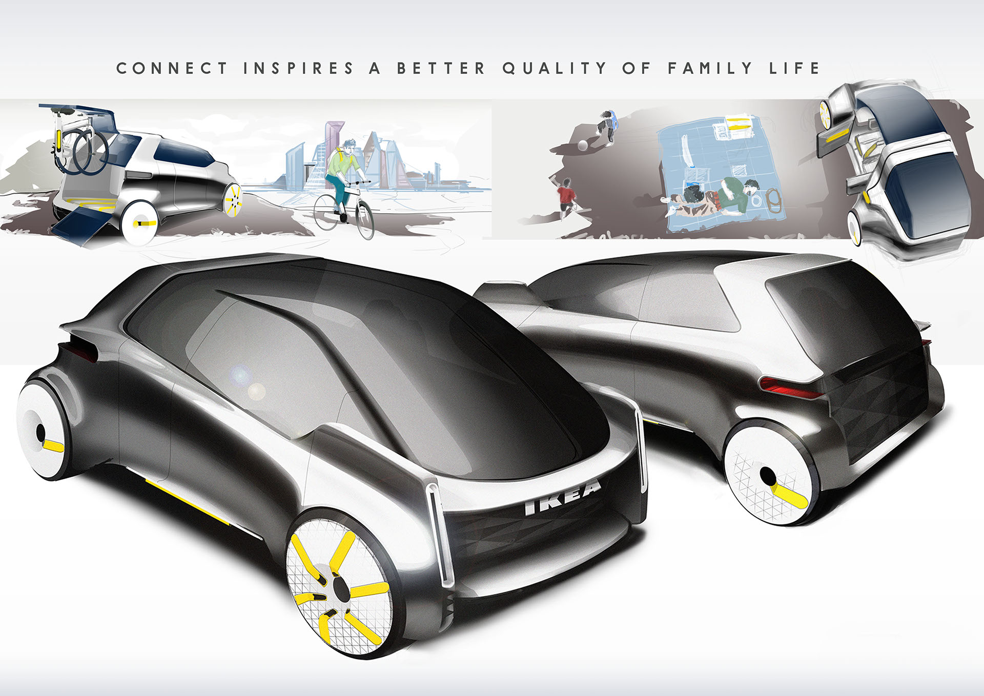 blue，Automobile design，IKEA，