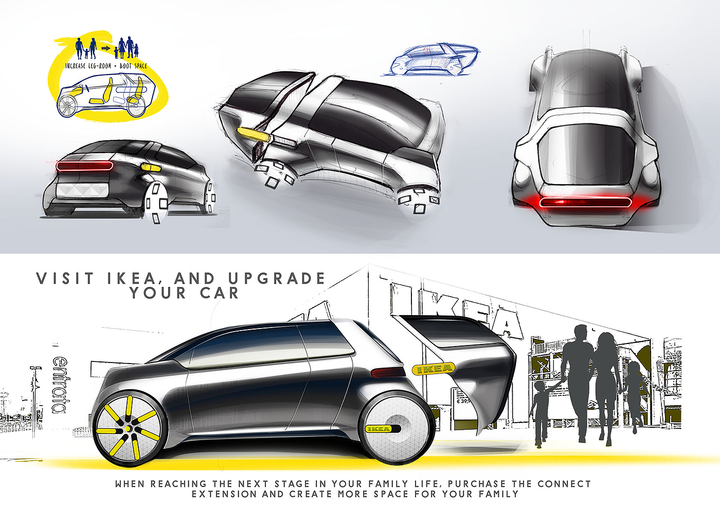 blue，Automobile design，IKEA，