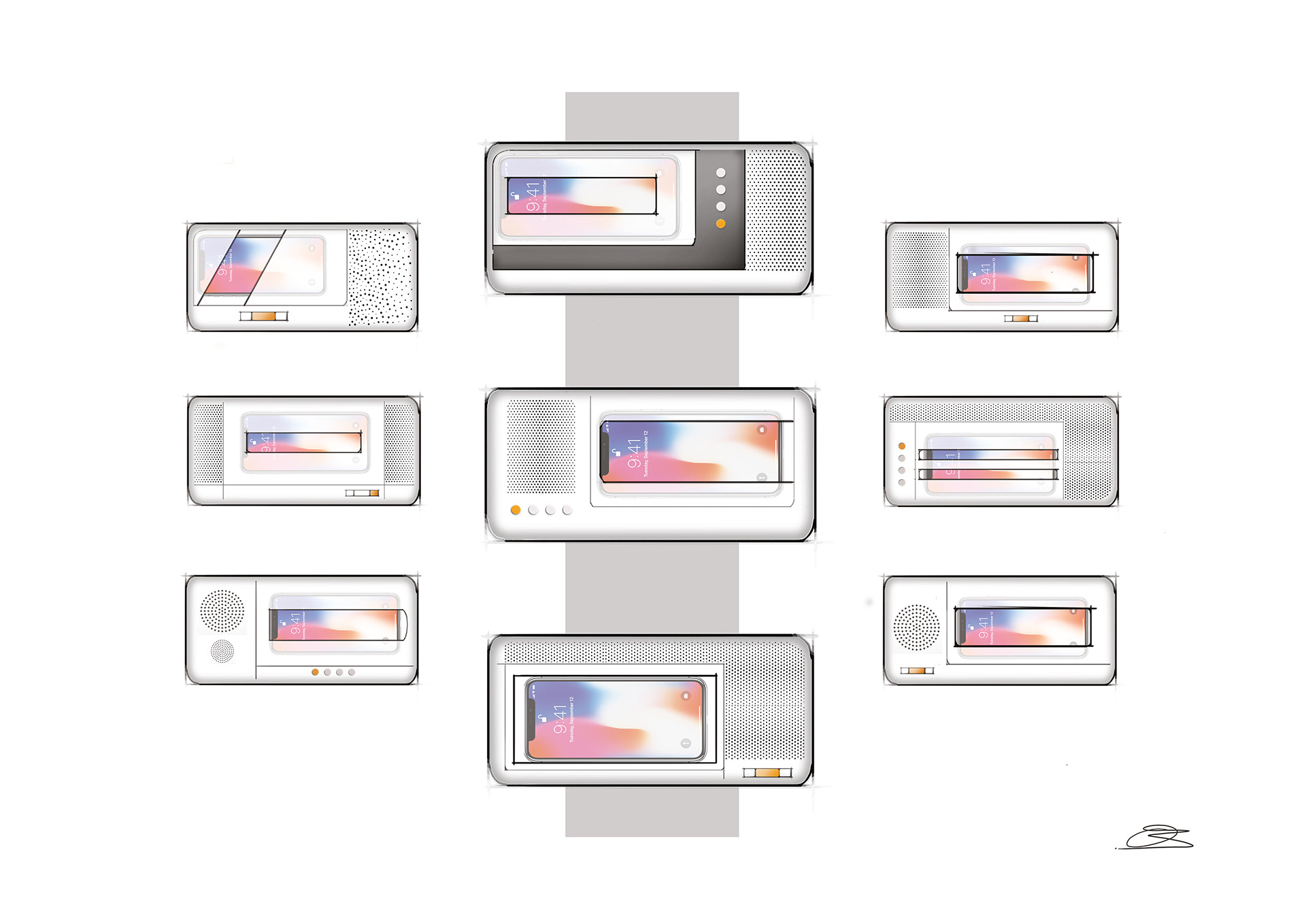 N I T E，Loudspeaker，silver，