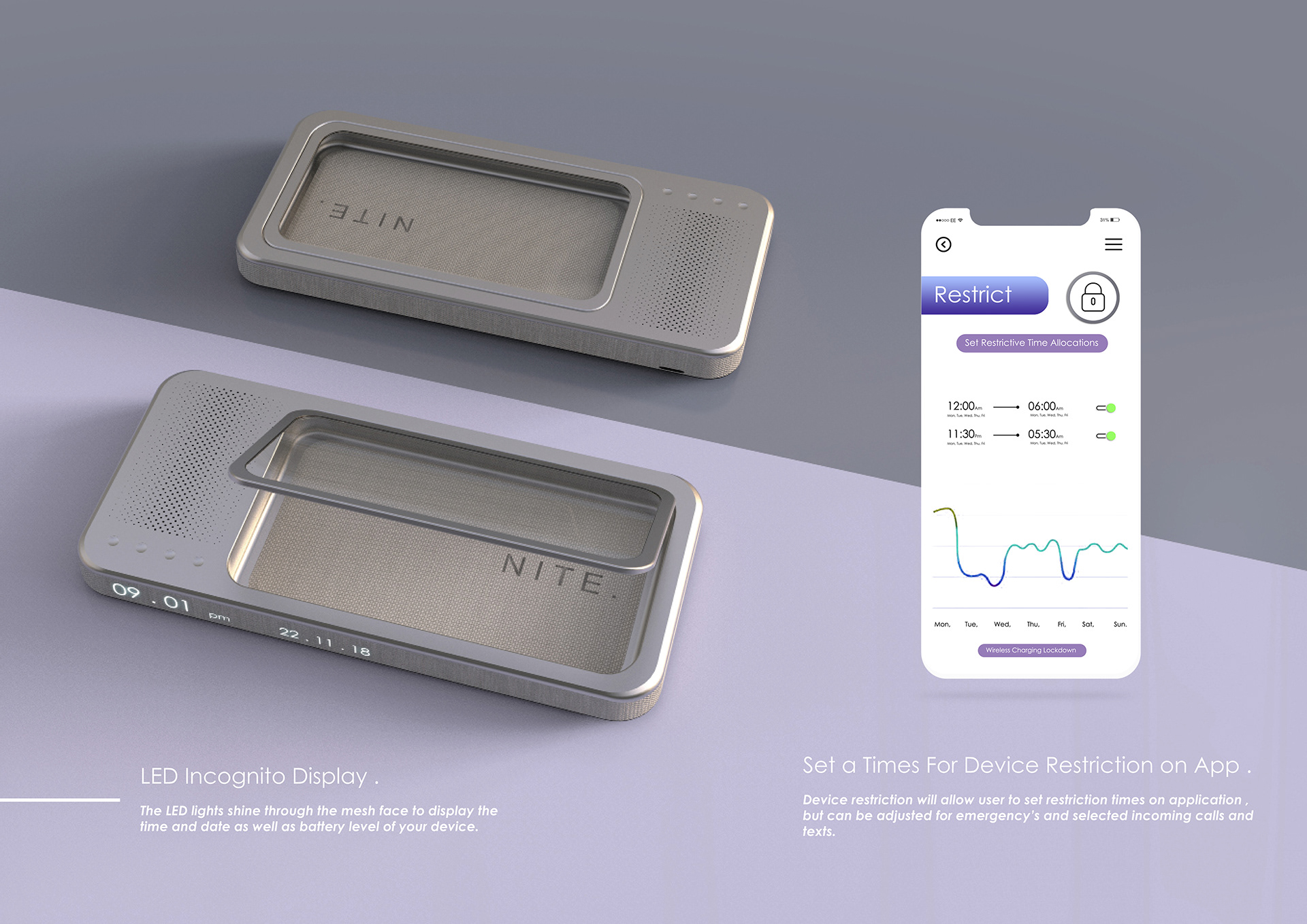 N I T E，Loudspeaker，silver，