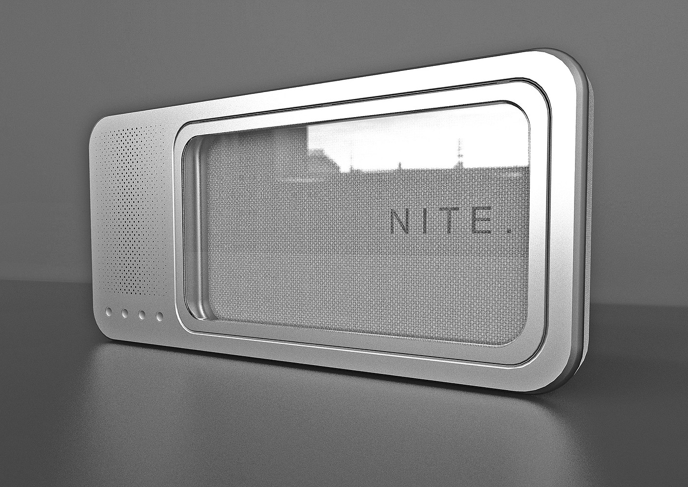 N I T E，Loudspeaker，silver，