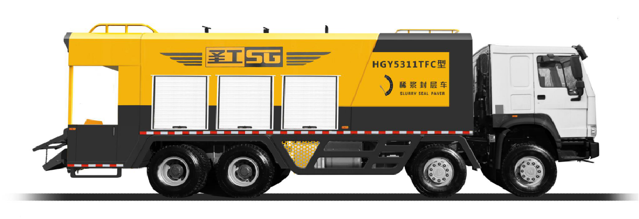 Slurry seal truck，