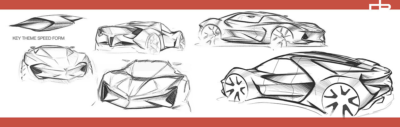 vehicle，automobile，sketch，Hand drawn，