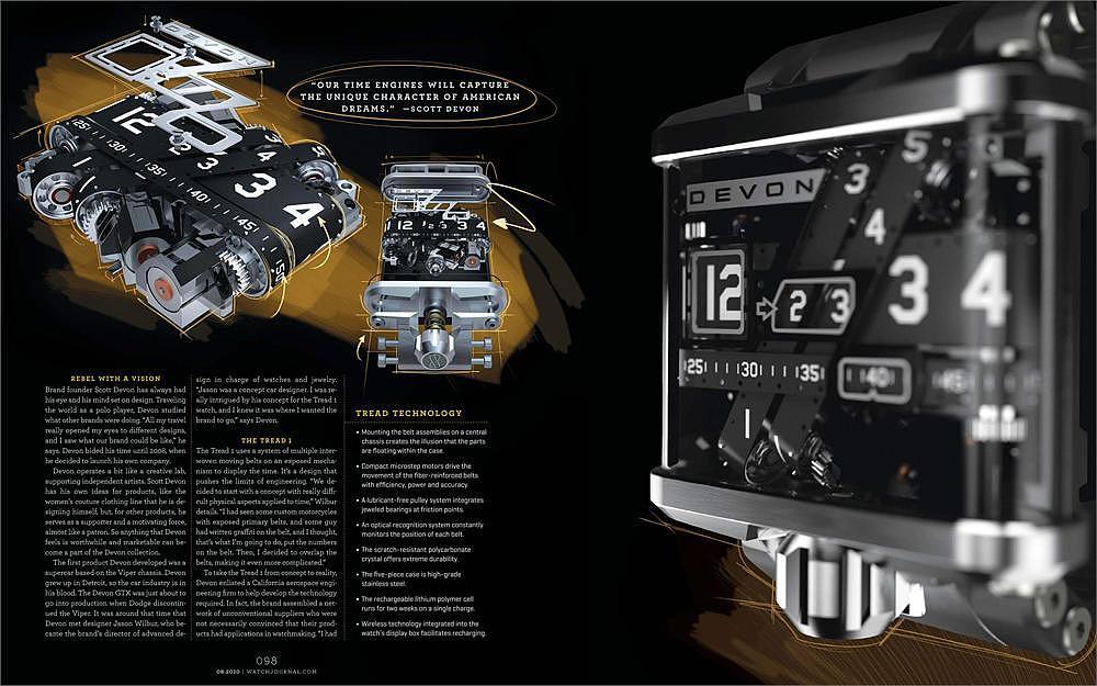 devon，Wrist watch，Quartz watch，intelligence，Accessories，fashion，