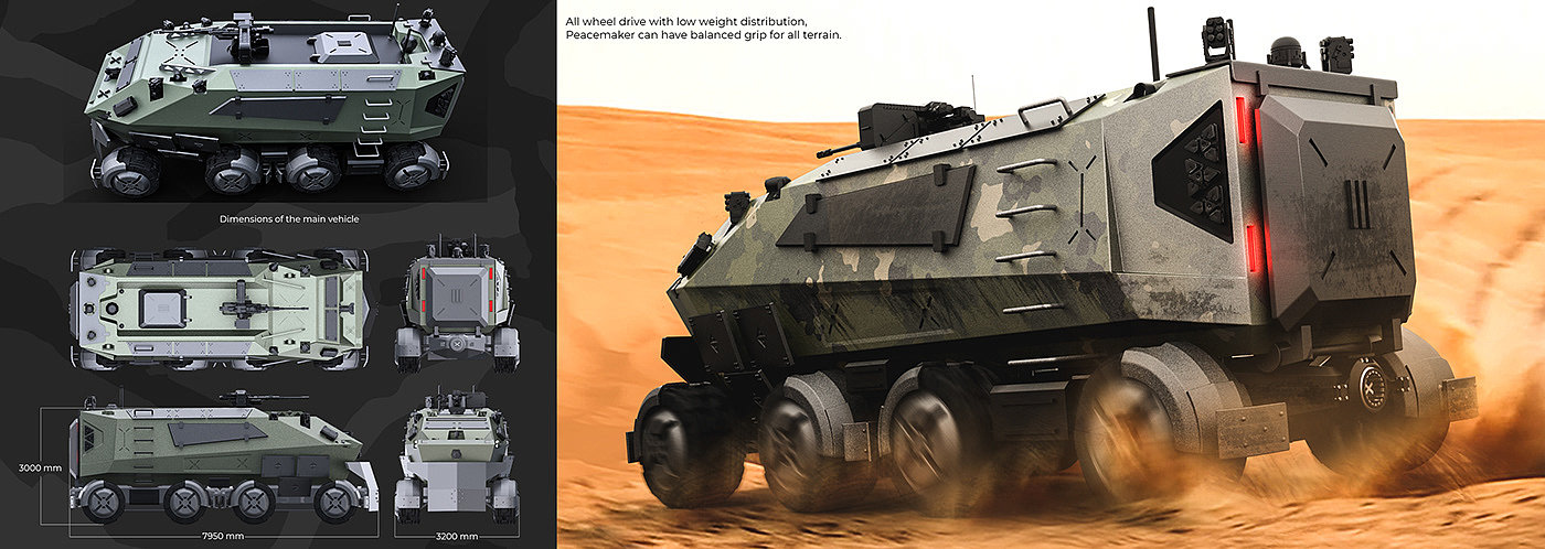 modularization，automobile，vehicle，Peacemaker，