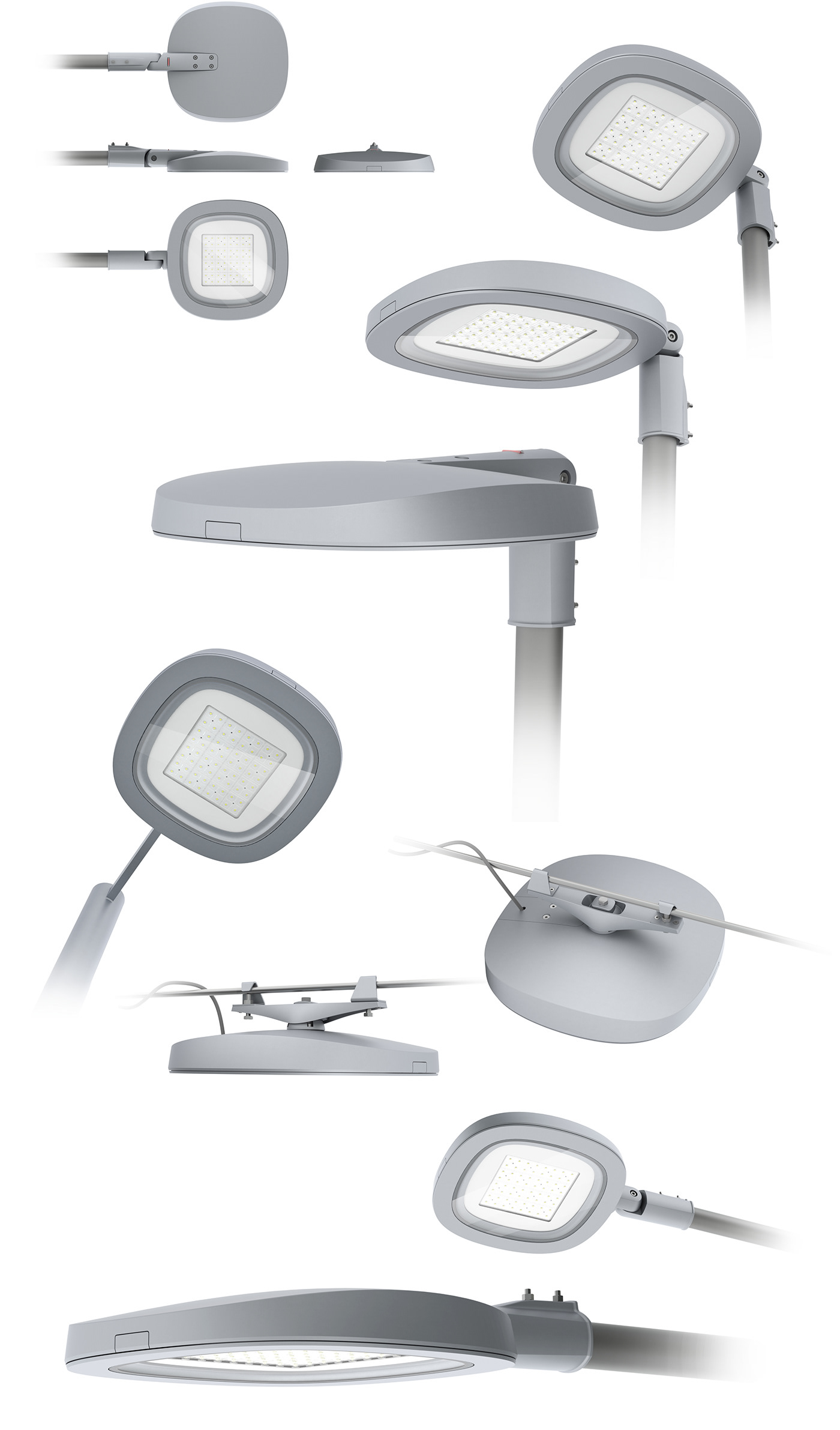product design，lighting，street lamp，Skyline LED，