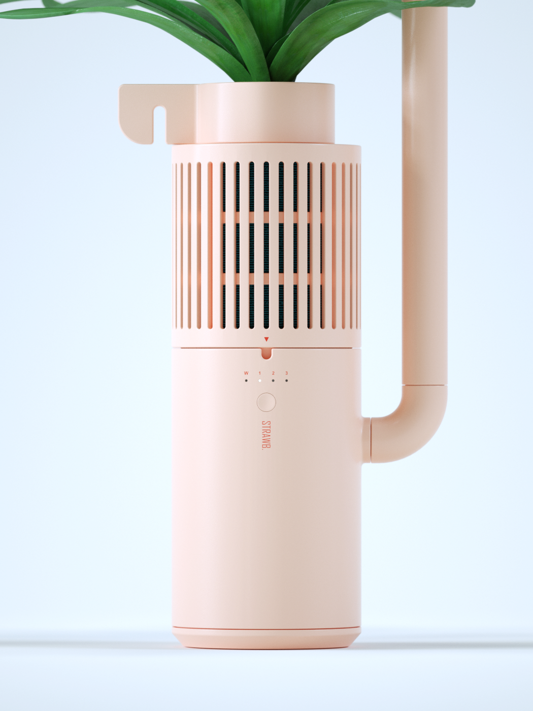 Japanese ，Simplicity，air cleaner，Green plant，Pure white，