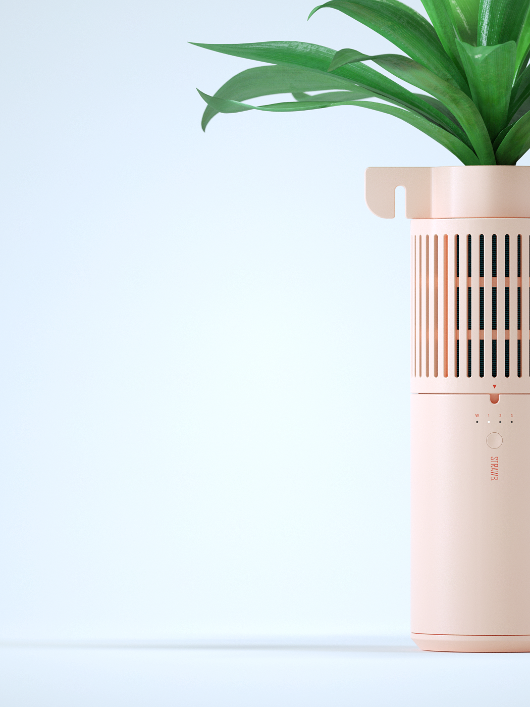 Japanese ，Simplicity，air cleaner，Green plant，Pure white，