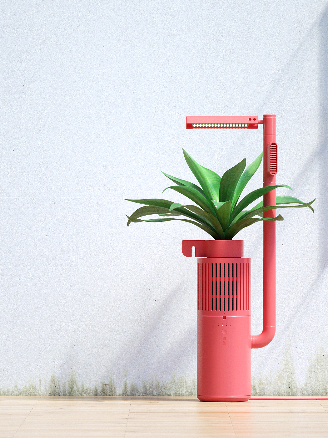 Japanese ，Simplicity，air cleaner，Green plant，Pure white，