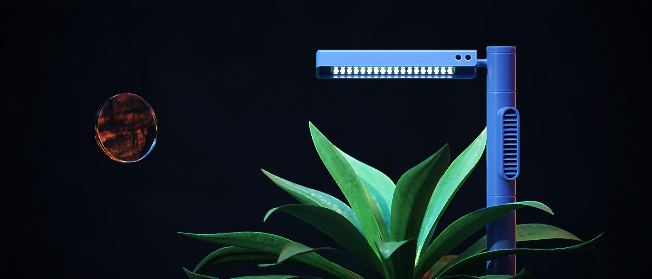 Japanese ，Simplicity，air cleaner，Green plant，Pure white，