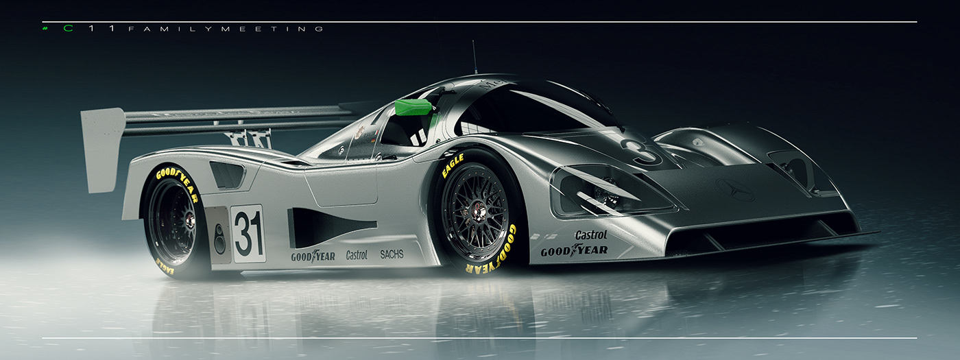 Mercedes-Benz，C11，mercedes，automobile，vehicle，