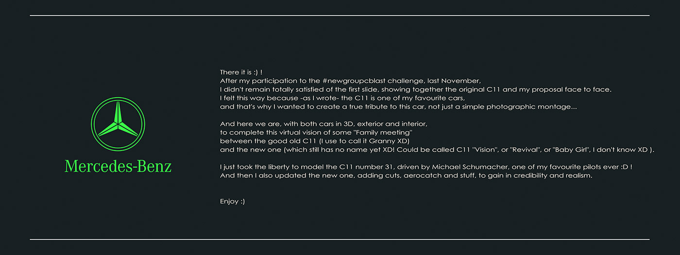 Mercedes-Benz，C11，mercedes，automobile，vehicle，