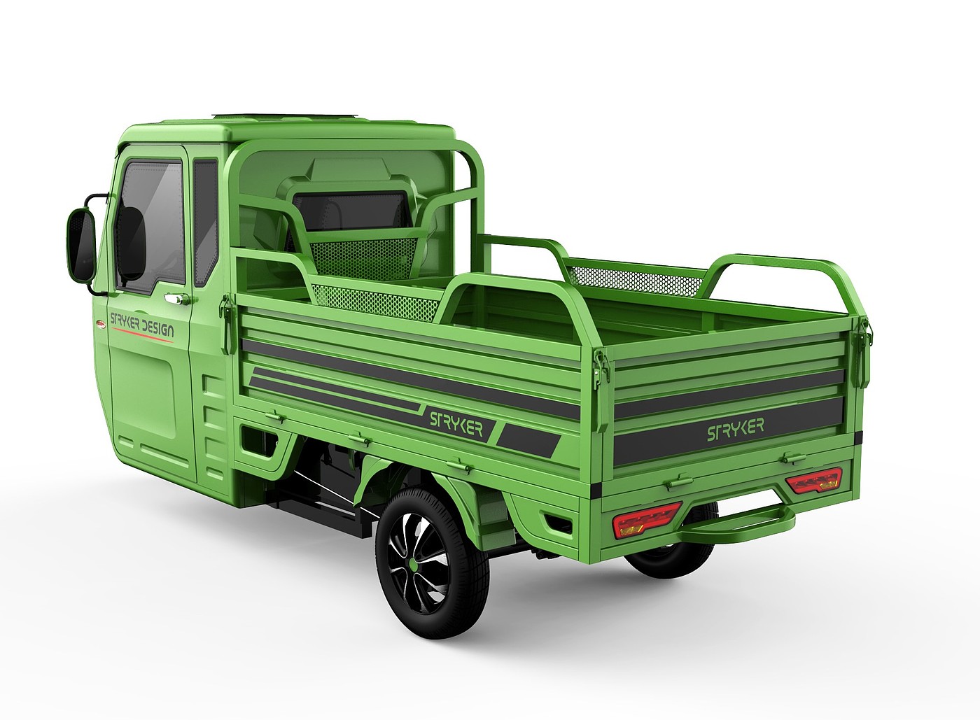 Semi caravan，Tricycle，